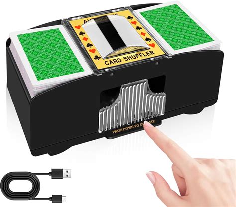 poker card shuffler rfid|automatic casino shuffler.